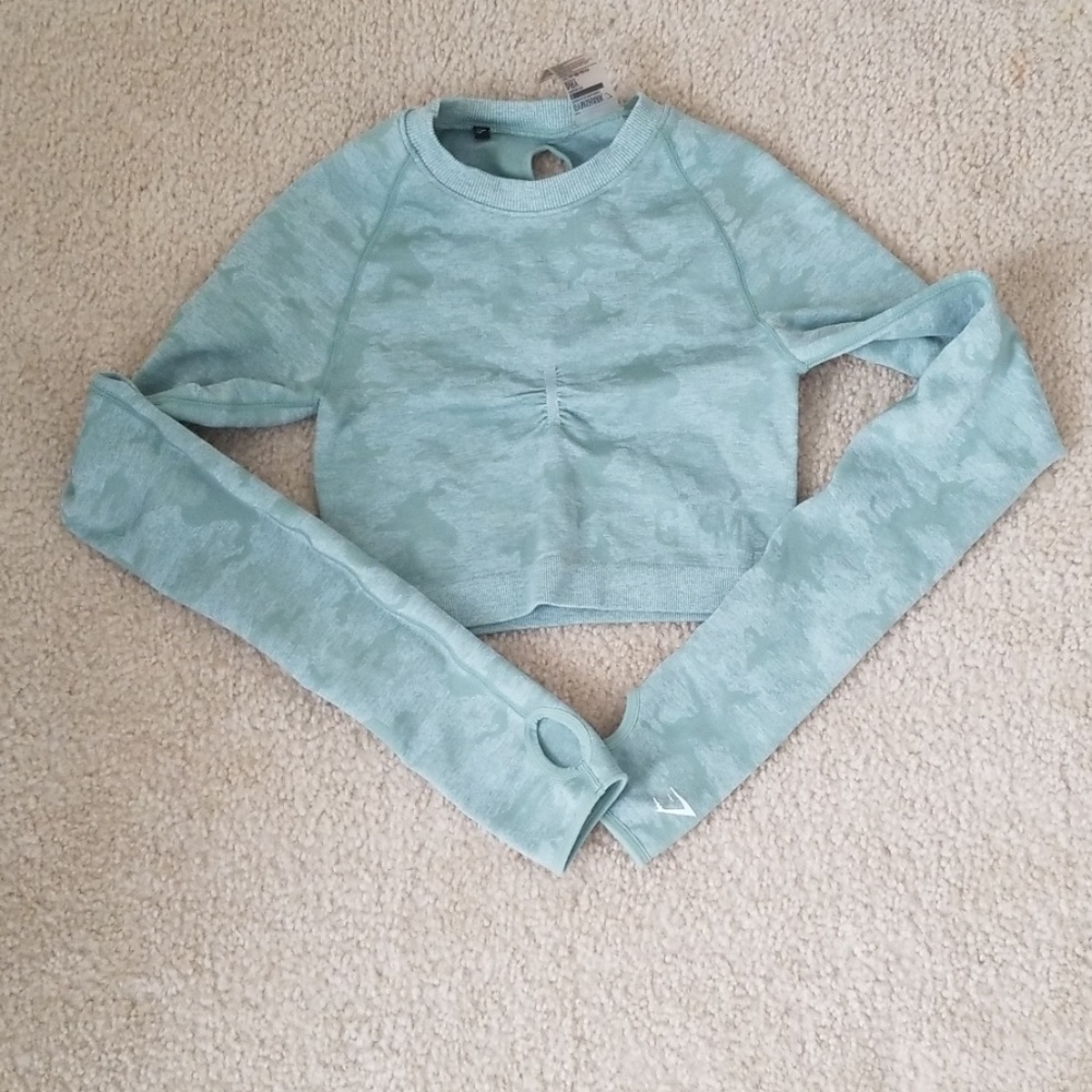 gymshark cropped top